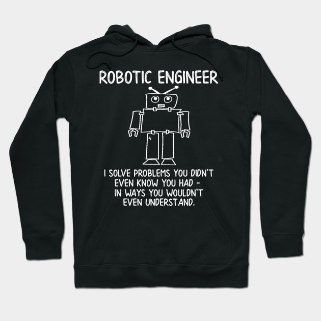 Robotic Engineer Hoodie by LucyMacDesigns